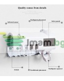 UV соларен стерилизатор диспенсър за паста за зъби и четки